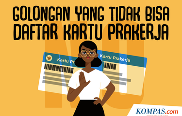 Golongan yang Tidak Bisa Daftar kartu Prakerja