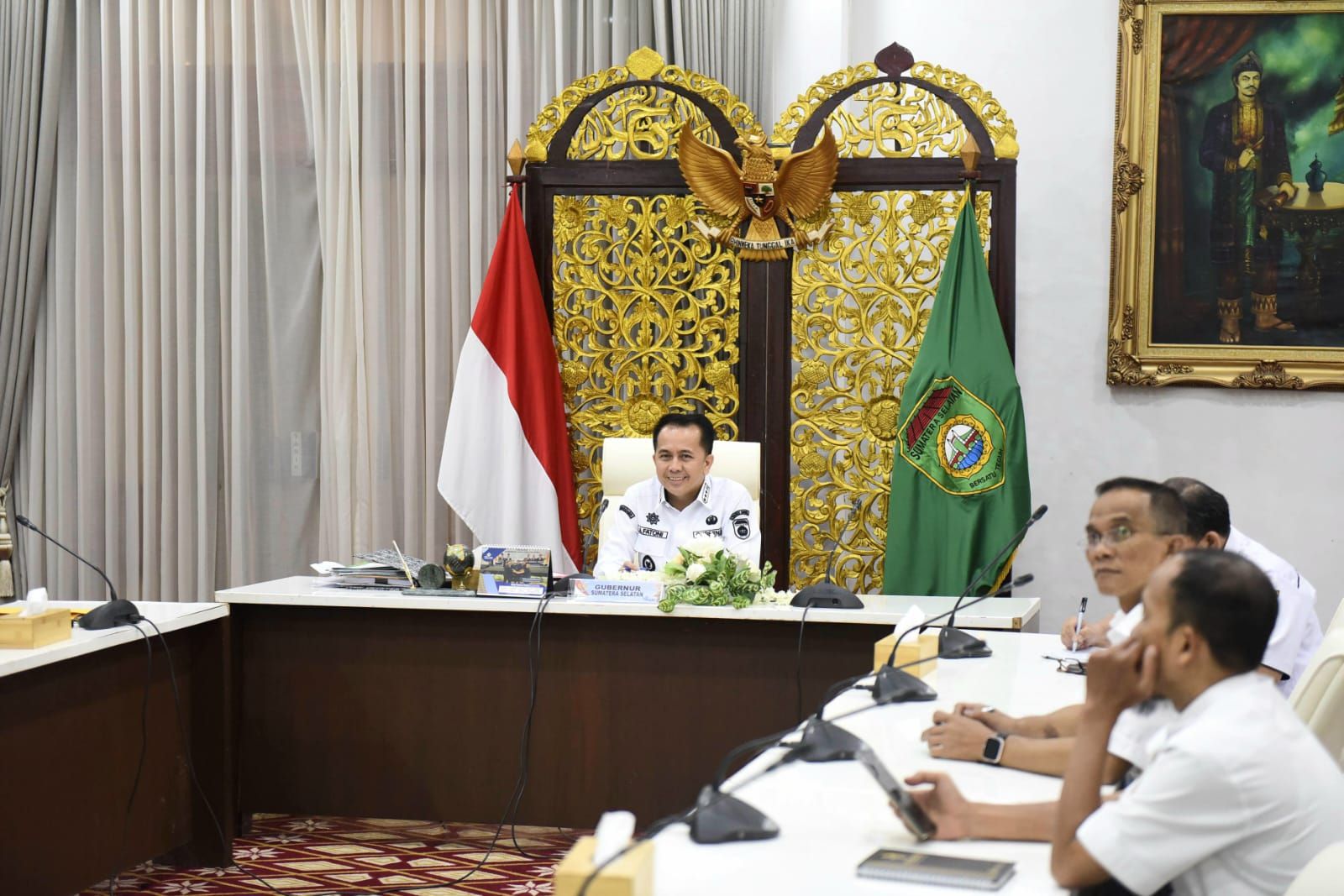 Bersama Mendagri Tito, Pj Agus Fatoni Hadiri Rakor Pelaksanaan Pilkada Serentak 2024