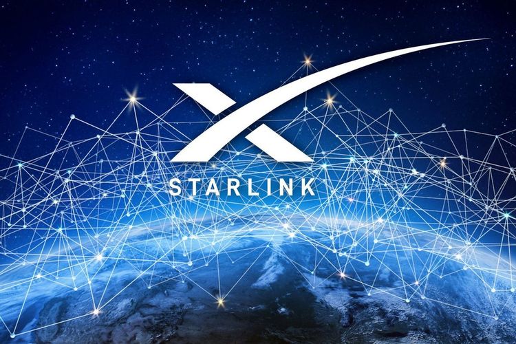 Ilustrasi Starlink 