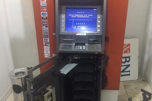 Hanya 25 Menit, Kawanan Perampok Bobol Mesin ATM di Jambi, Rp 196 Juta Raib 
