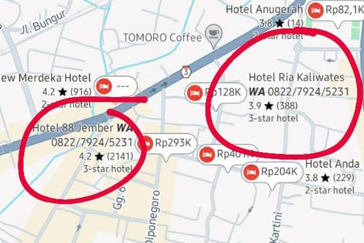 Terdampak Peretasan Akun Google, Hotel di Surabaya Beri Peringatan di Sosmed untuk Pelanggan
