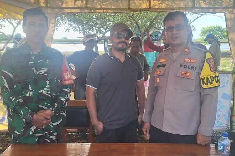 Saat Turis Pakistan Kebingungan Tertinggal Rombongan di Pantai Tanjung Pakis Karawang