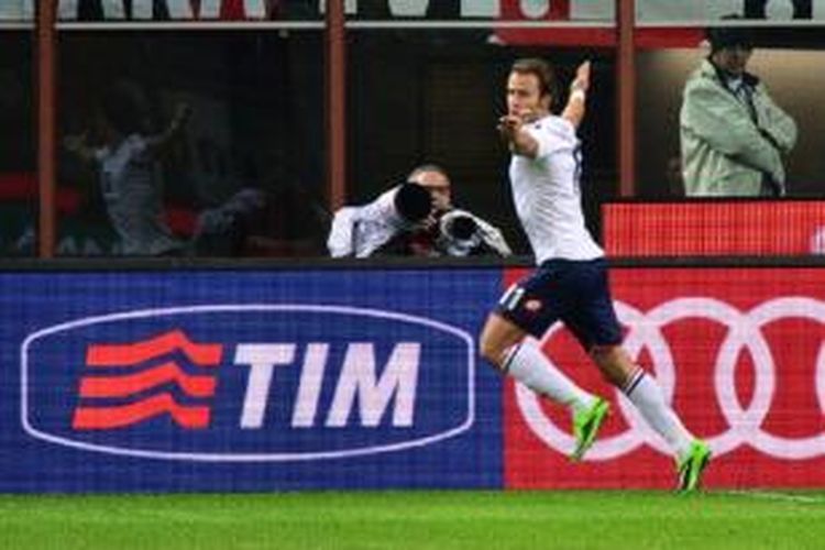 Striker Genoa, Alberto Gilardino.