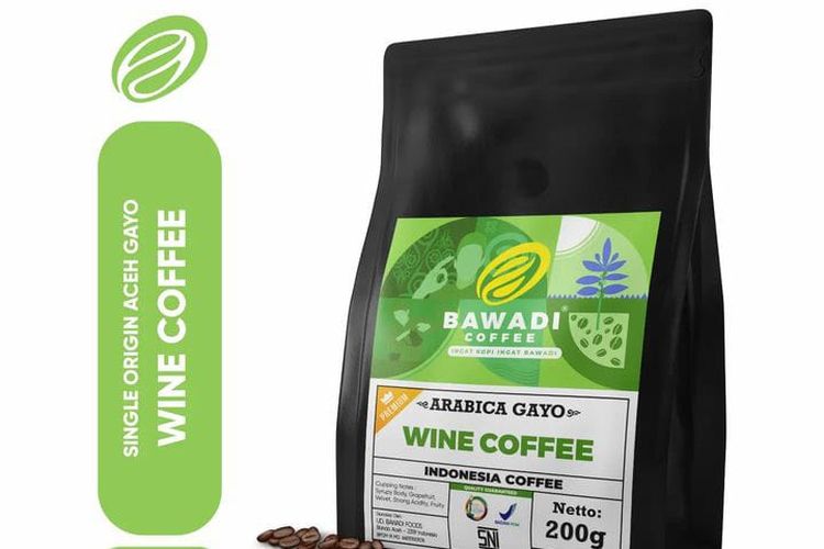 Salah Satu Varian Produk Bawadi Coffee, yakni Wine Coffee