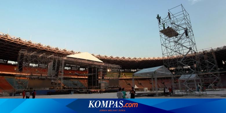  Panggung Megah  Metallica Digarap 1 000 Teknisi dan Pekerja