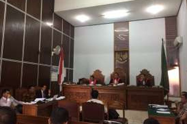 Persidangan gugatan perdata yang diajukan Fahri Hamzah di Pengadilan Negeri Jakarta Selatan (PN Jaksel), Senin (24/10/2016).