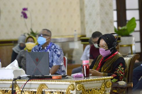Menanti Nasib PSBB Surabaya Raya, Risma: Semoga Usulan Diterima Bu Gubernur 