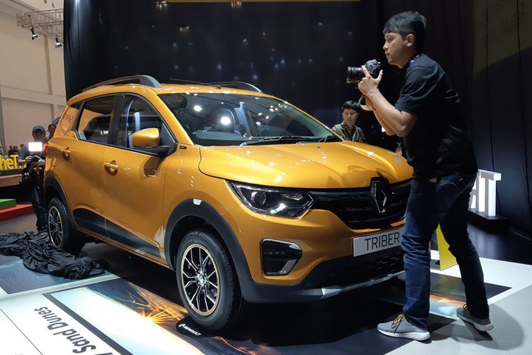 MPV murah Renault Triber bisa dipesan dengan uang tanda jadi Rp 3 juta di GIIAS 2019.