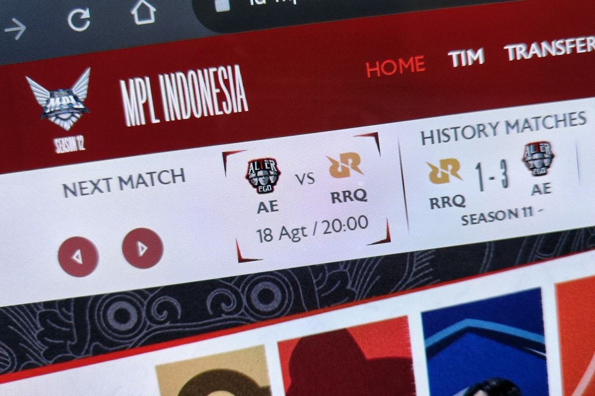 Ilustrasi Jadwal MPL ID S12 Hari Ini Jumat 18 Agustus 2023, Alter Ego Esports vs RRQ.