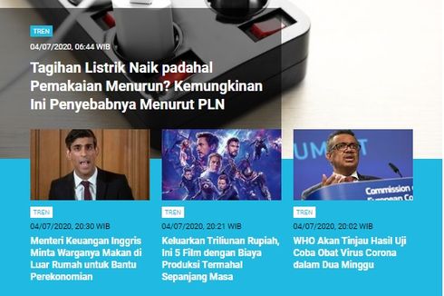 [POPULER TREN] Tagihan Listrik Naik | Kata Kementan tentang Kalung Antivirus Corona