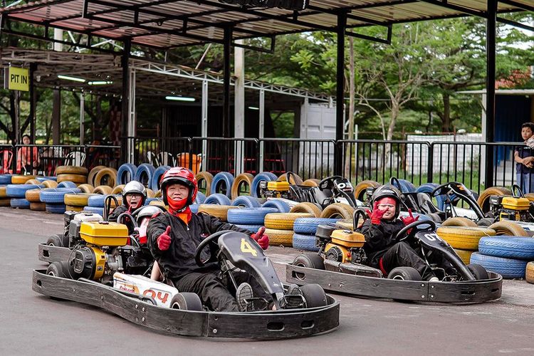 Salah satu cabang Speedy Karting, tempat main gokart di Jakarta.