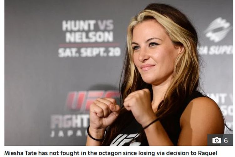 Mantan petarung UFC, Miesha Tate.