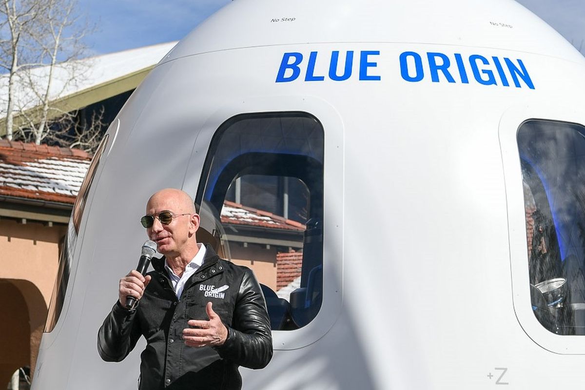 Pendiri Amazon dan Blue Origin, Jeff Bezos
