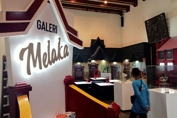 Galeri Melaka di Museum Sejarah Jakarta, Selasa (10/10/2023).
