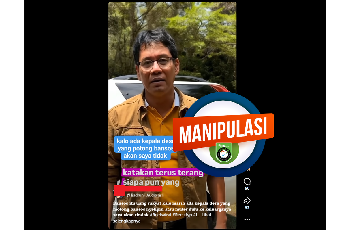 Hoaks Beredar Soal Menteri Keuangan Purbaya Yudhi Sadewa Ancam Kepala Desa