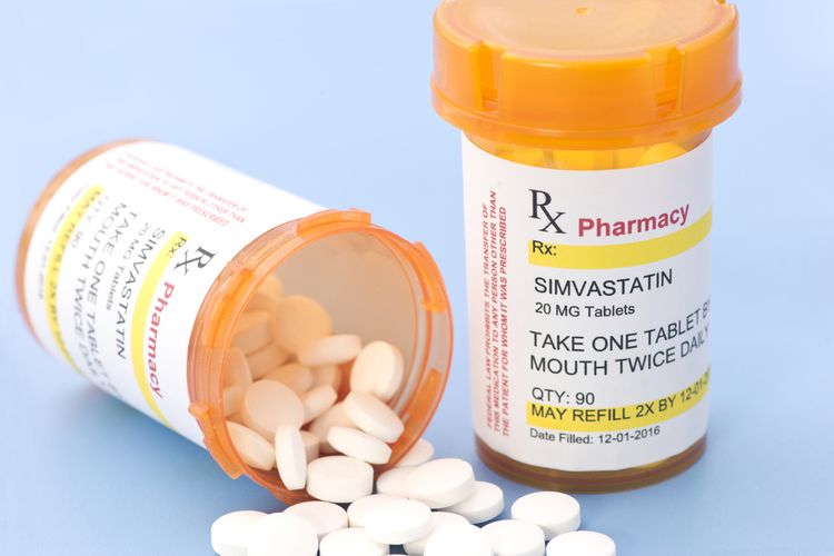 Ilustrasi simvastatin