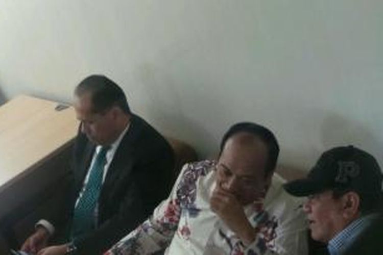 Terdakwa kasus dugaan korupsi proyek simulator SIM Irjen Djoko Susilo menjelang sidang tuntutan di Pengadilan Tipikor, Jakarta, Selasa (20/8/2013). 