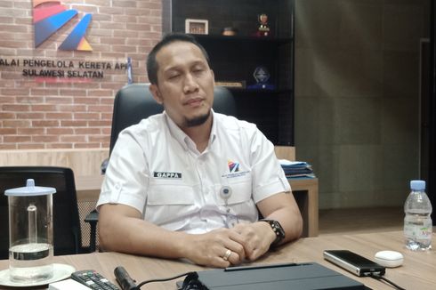 Kereta Api Sulsel Tempuh 110 Kilometer dengan Tarif Rp 5.000