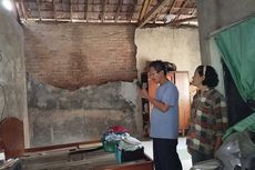 Deden Pasrahkan Rumahnya Kembali Rusak Dihantam Gempa