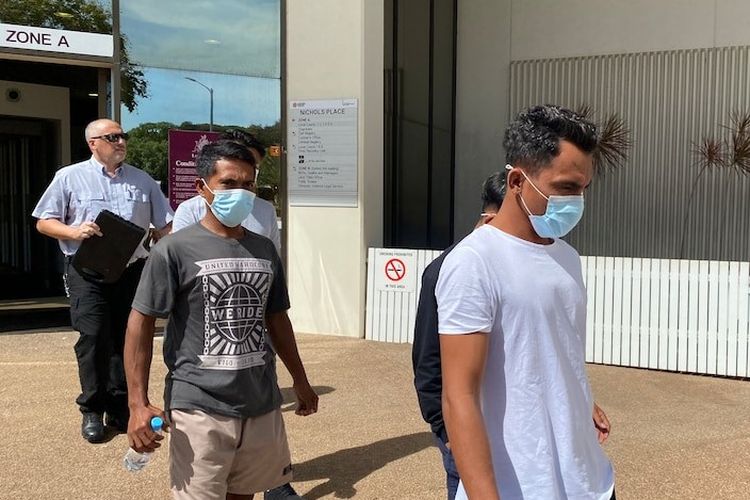 Empat nelayan asal Indonesia mengaku bersalah menangkap perairan di Australia dalam sidang di Pengadilan Kota Darwin, Senin (28/11/2022).