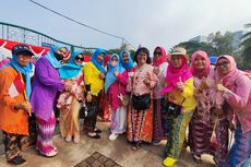 Antusiasme Emak-emak Ikutan Istana Berkebaya, Bolak-balik Tanah Abang Berburu Kostum