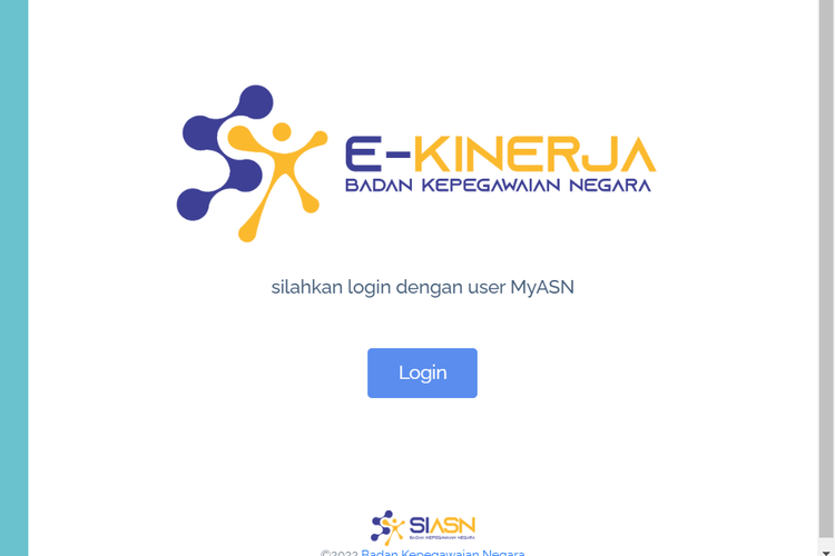 Ilustrasi aplikasi e-kinerja BKN
