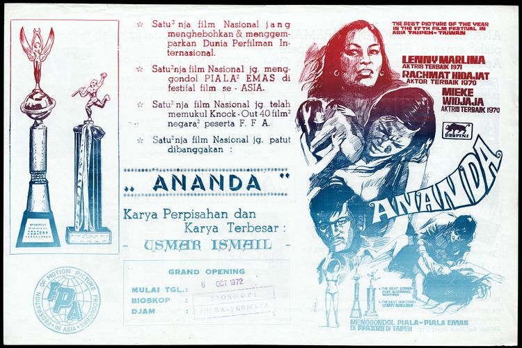 Film Ananda (1970) karya Usmar Ismail