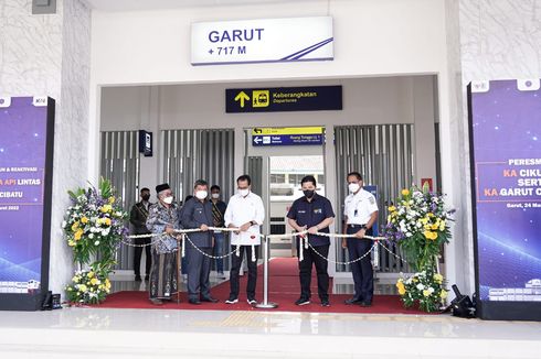 Jalur Kereta Api Garut-Cibatu Kembali Beroperasi