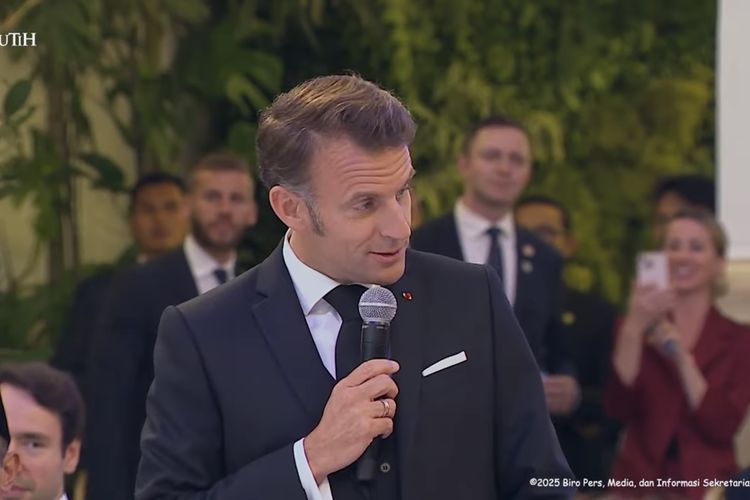 Presiden Macron Ajak Pengusaha Indonesia Investasi di Perancis 