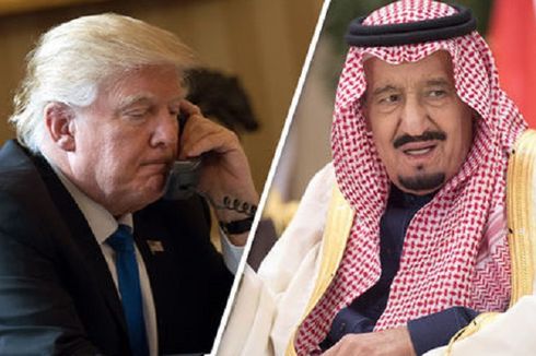 Trump ke Saudi untuk Rajut Lagi Hubungan dengan Dunia Islam