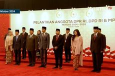 Presiden Jokowi dan Presiden Terpilih Prabowo Subianto Tiba di DPR, Bakal Saksikan Pelantikan Anggota DPR 2024-2029