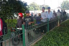 Warga dan Motor Menyeberang Sembarangan, Jalan Jatibaru Dipasangi Beton