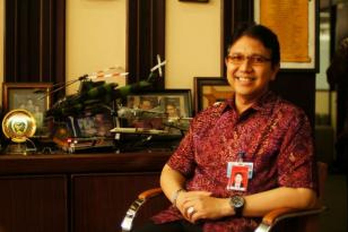 Direktur Komersial dan Restrukturisasi PT Dirgantara Indonesia Budiman Saleh