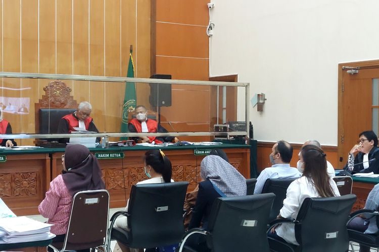 Persidangan kasus KSP Indosurya kembali digelar di Pengadilan Negeri Jakarta Barat pada Jumat (4/11/2022).