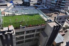 Inilah Lapangan Sepakbola Paling Mengerikan di China! 