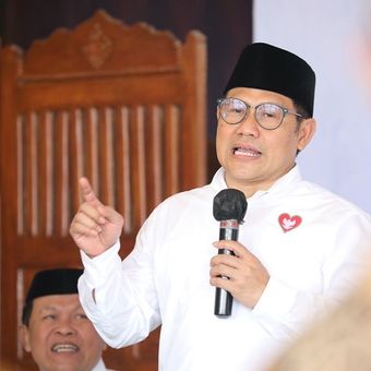 Wakil Ketua DPR RI Muhaimin Iskandar menghadiri silaturahmi dengan Seniman Mataraman, di Padepokan Seni Kirun (PadSKI), Madiun, Jawa Timur, Sabtu (5/3/2022). 