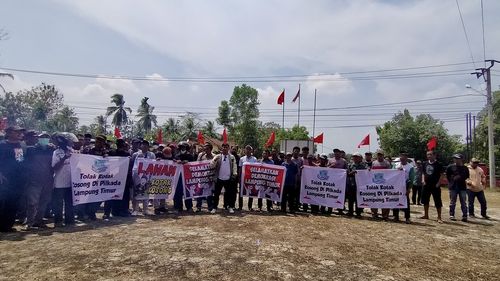 Tuntut Pilkada Tak Lawan Kotak Kosong, Warga Lampung Timur Minta PDI-P Rekom Bacalon Bupati