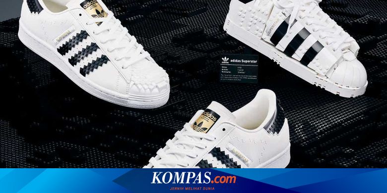 Lihat Baik Baik Ini Sepatu Adidas Superstar atau Mainan Lego