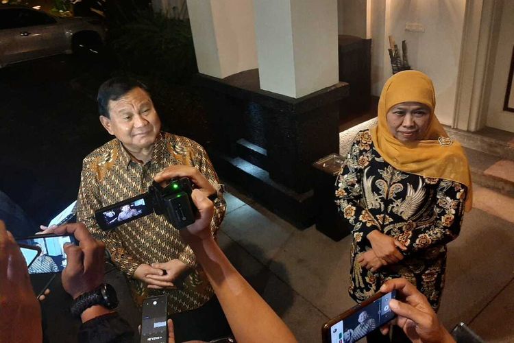 Prabowo Bertemu Khofifah, PKB Tetap Yakin Cak Imin Cawapres