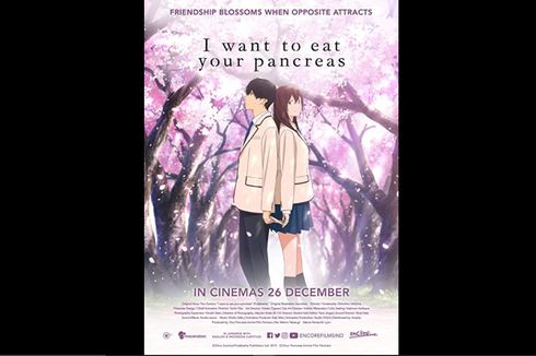 Sinopsis I Want to Eat Your Pancreas, Kisah Cinta dengan Gadis Pengidap Penyakit Pankreas