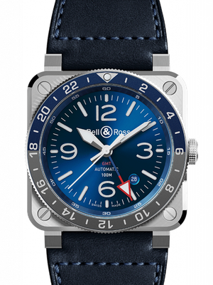 Bell & Ross BR 03-93 GMT Blue