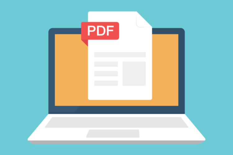 Cara menggabungkan file PDF.
