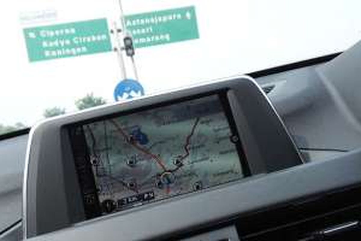Sistem navigasi BMW X1 