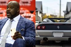 Cerita Shaquille O' Neal Beli 2 Ferrari, 'Dibelah' lalu Digabungkan