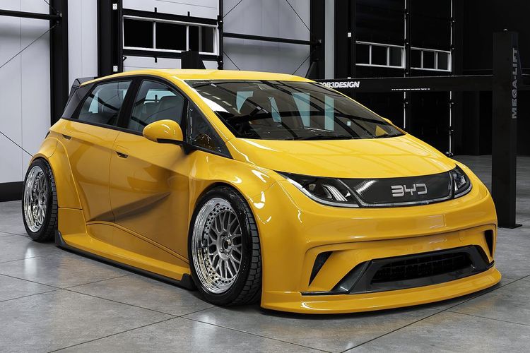Referensi Modifikasi BYD Dolphin: Body Kit Agresif dan Padat