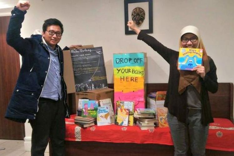 Juara Elyas Tampubolon (kiri) dan Dedeh Thowiyah adalah pencetus proyek 