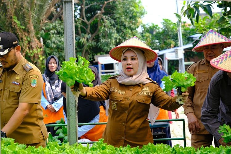 Upaya Ketahanan Pangan dari Desa, Warga Karawang Kembangkan Hidroponik dan Bioflok