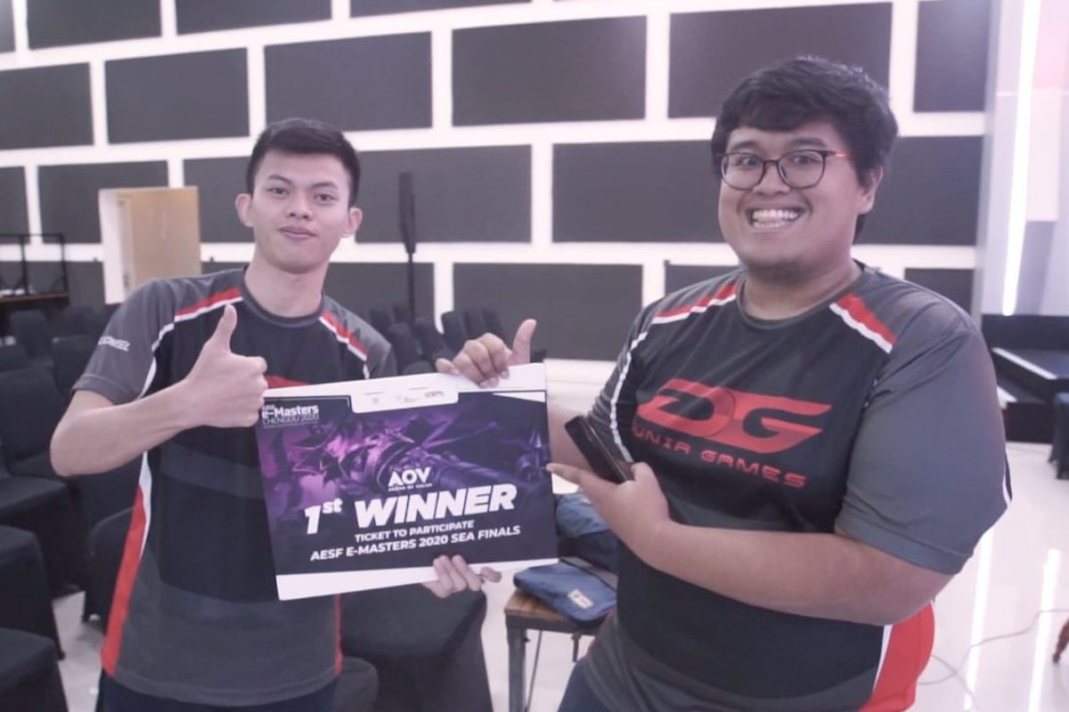 Tim e-sports Dunia Games wakili Indonesia dalam Turnamen Arena of Valor e-Master Chengdu 2020