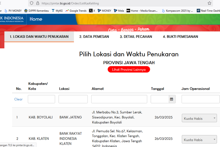 Situs PINTAR BI Sudah Bisa Diakses, Ini Panduan Cara Tukar Uang Baru