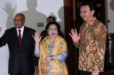 Dari Rumah Megawati, Presiden Afrika Selatan Temui Jokowi di Istana